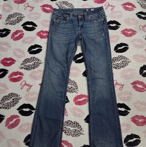 Miss Me Jeans Blue Low Rise Bootcut Women's
